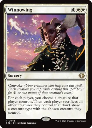 Winnowing  [Foil]  (ECL-043) - [Lorwyn Eclipsed]