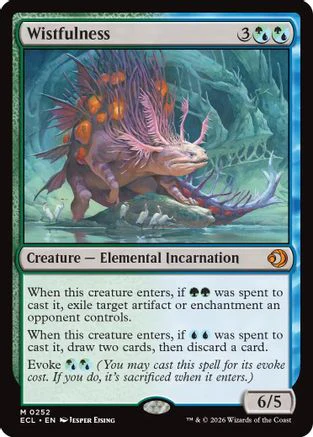Wistfulness  [Foil]  (ECL-252) - [Lorwyn Eclipsed]