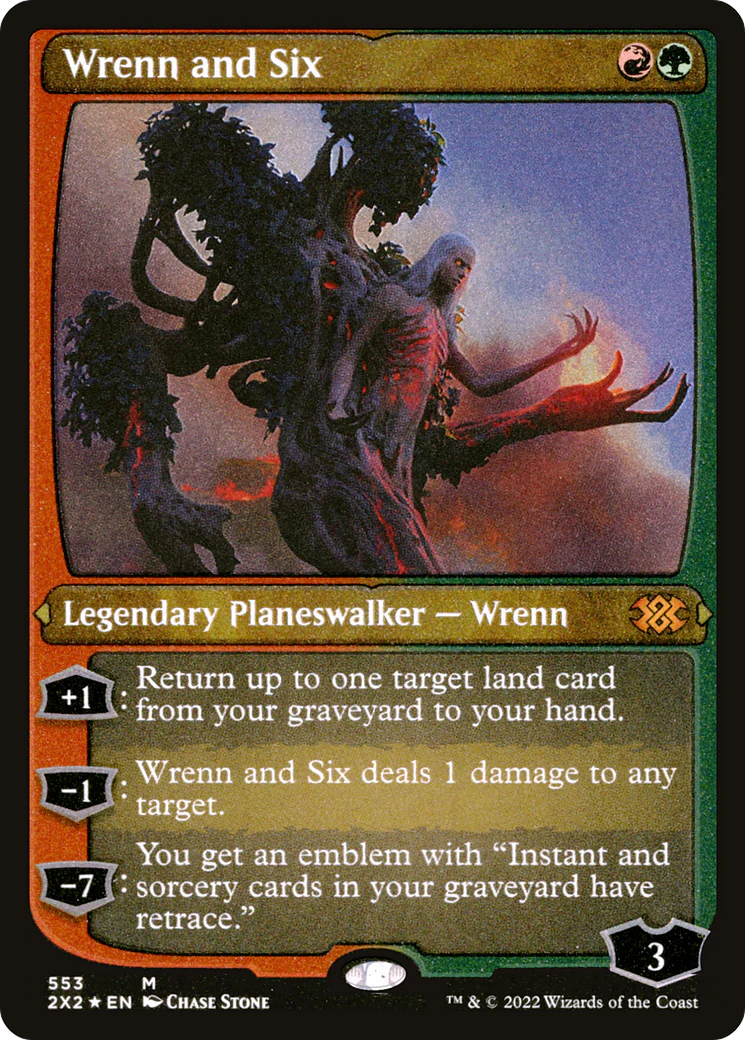 Wrenn and Six (Foil Etched)  [Foil]  (2X2-553) - [Double Masters 2022]