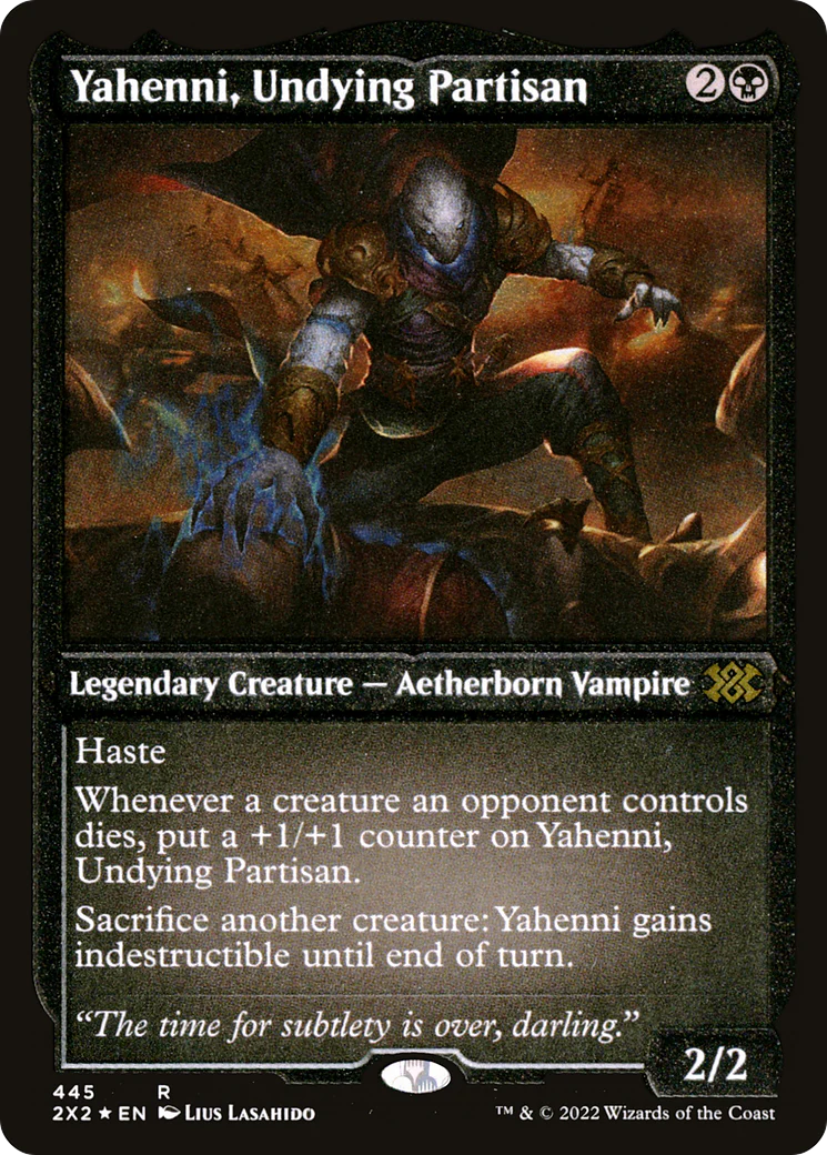 Yahenni, Undying Partisan (Foil Etched)  [Foil]  (2X2-445) - [Double Masters 2022]
