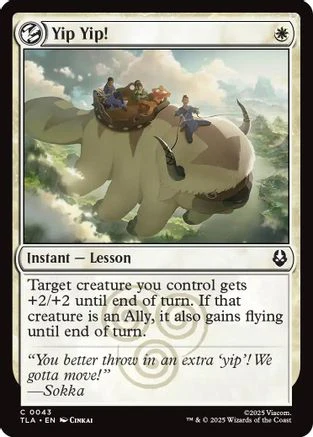 Yip Yip!  [Foil]  (TLA-043) - [Avatar: The Last Airbender]