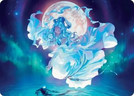 Yue, the Moon Spirit Art Card  (ASTLA-007) - [Art Series: Avatar: The Last Airbender]