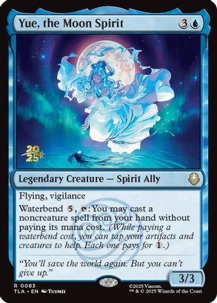 Yue, the Moon Spirit  [Foil]  (PRE-083) - [Prerelease Cards]