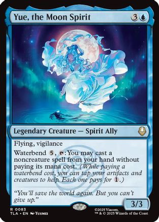 Yue, the Moon Spirit  [Foil]  (TLA-083) - [Avatar: The Last Airbender]