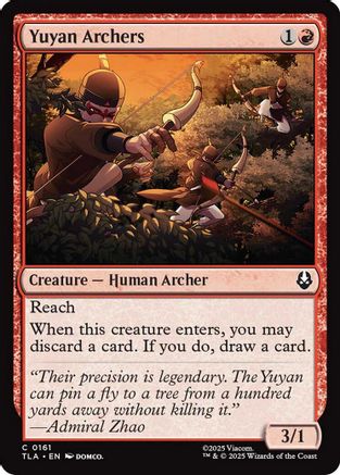 Yuyan Archers  [Foil]  (TLA-161) - [Avatar: The Last Airbender]
