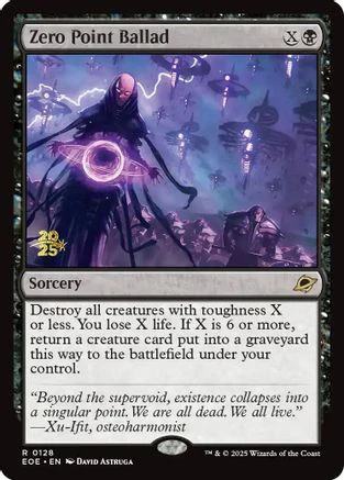 Zero Point Ballad  [Foil]  (PRE-128) - [Prerelease Cards]