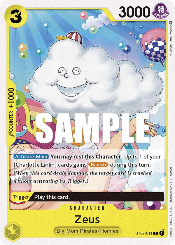 Zeus (ST07-011) - [Starter Deck 7: Big Mom Pirates]