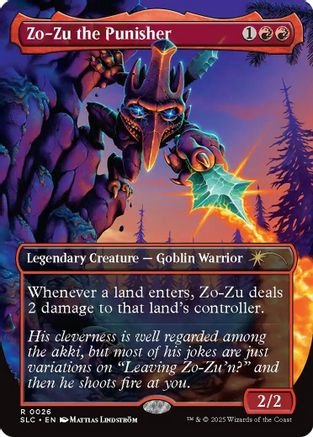 Zo-Zu the Punisher  [Foil]  (SLC-026) - [Secret Lair Countdown Kit]