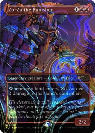 Zo-Zu the Punisher (Halo Foil)  [Foil]  (SLC-053) - [Secret Lair Countdown Kit]