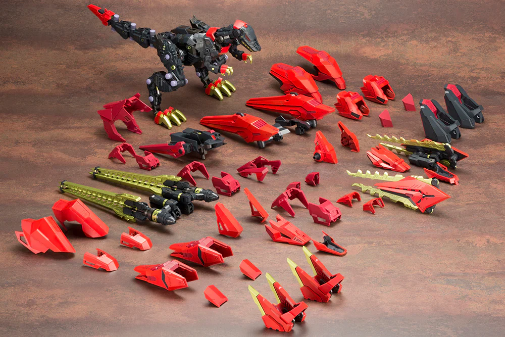 ZOIDS EZ-049 STURM TYRANN BERSERK UNIT SET - Image 3