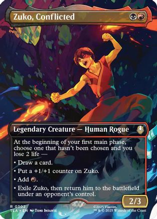 Zuko, Conflicted (Borderless)  (TLA-302) - [Avatar: The Last Airbender]