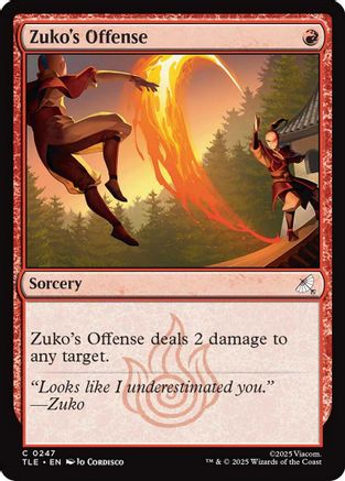 Zuko's Offense  (TLE-247) - [Avatar: The Last Airbender: Eternal-Legal]