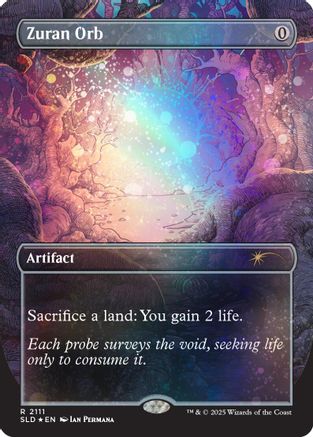 Zuran Orb (Galaxy Foil)  [Foil]  (SLD-2111) - [Secret Lair Drop Series]